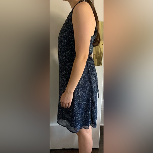 Converse One Star Womens Sundress L Blues T Strap Back Target Cute Summer Shift - Picture 11 of 13